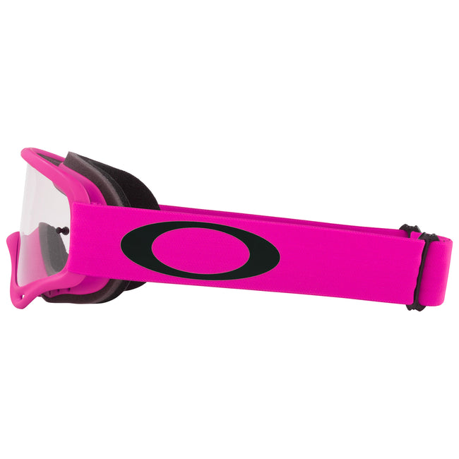 Oakley O-Frame Youth MX Goggles-Moto Pink With Clear Lens - 4