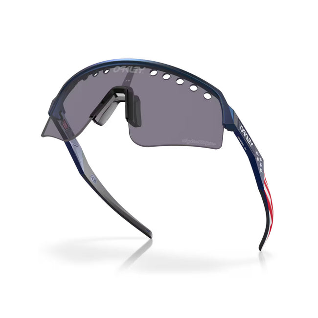 Oakley Sutro Lite Sweep Sunglasses-Troy Lee Blue Colorshift With Prizm Grey Lens - 4