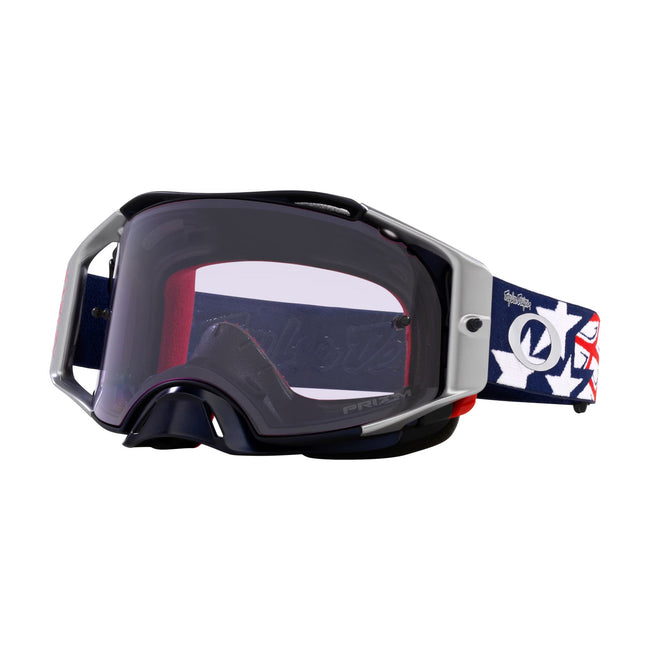 Oakley Airbrake MX Goggles-TLD Red/White/Blue Stars With Prizm Low Light Lens - 1