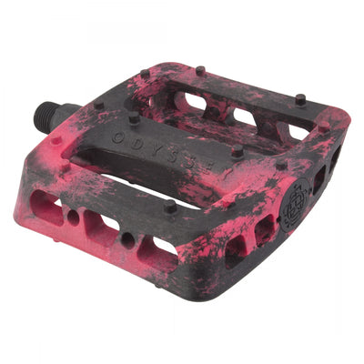 Odyssey Twisted PC Pedals-Ltd Ed Black/Red Swirl Re-Issue