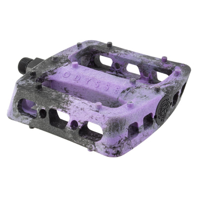 Odyssey Twisted Pro PC Pedals-Black/Purple Swirl