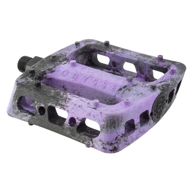 Odyssey Twisted Pro PC Pedals-Black/Purple Swirl - 1