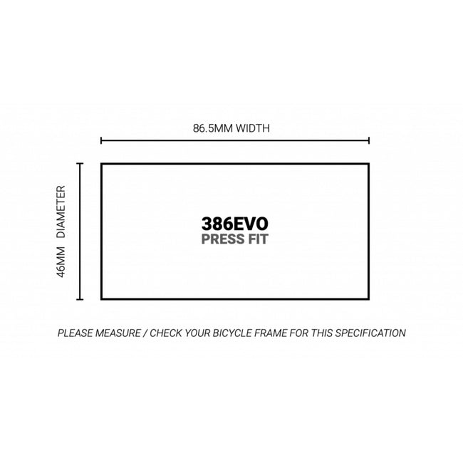 Praxis Works M30 Thru BB386EVO Bottom Bracket - 2