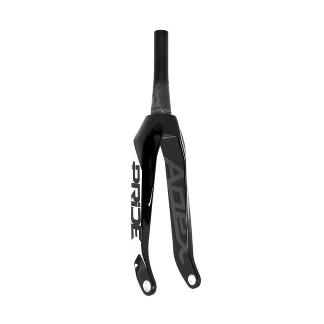 Pride Racing Apex Tapered Carbon BMX Fork-20&quot;x1 1/8-1.5&quot;-20mm-UD Gloss/Gloss White - 1