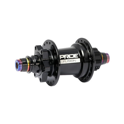 Pride Fusion Rear ISO Disc Hub-110/10-28H-Black