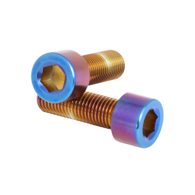 Pride Fusion Titanium Hub Bolts-Oil Slick