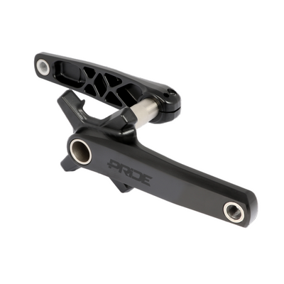 Pride Racing Newton SX 2-Piece BMX Race Cranks-Black