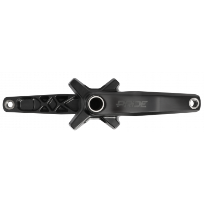 Pride Racing Newton SX 2-Piece BMX Race Cranks-Black - 2