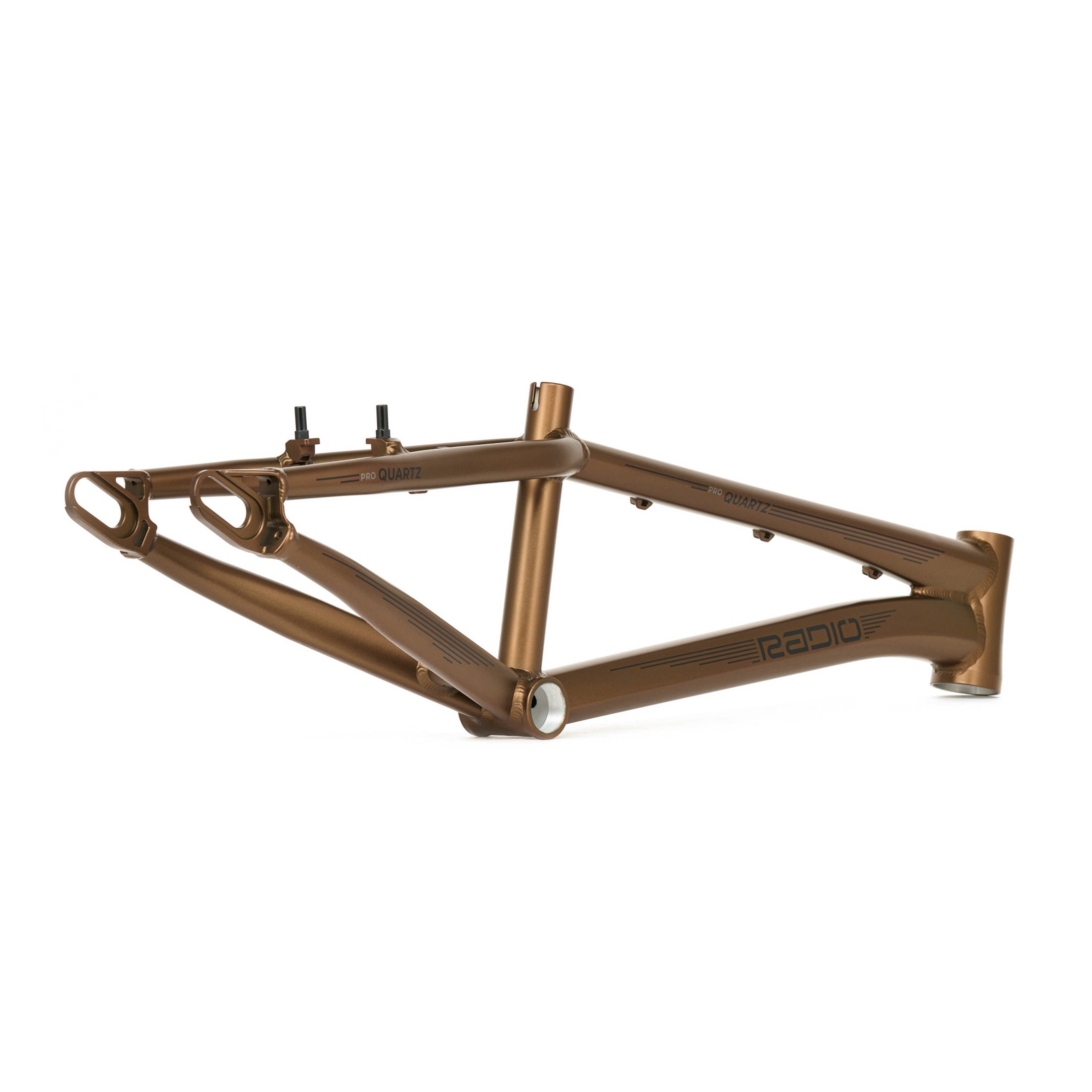 Radio Quartz Alloy BMX Race Frame Copper at J R Bicycles J R