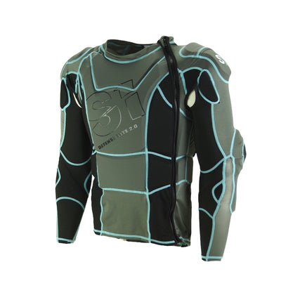 S1 Defense Elite 2.0 High Impact Jacket-Black/Blue