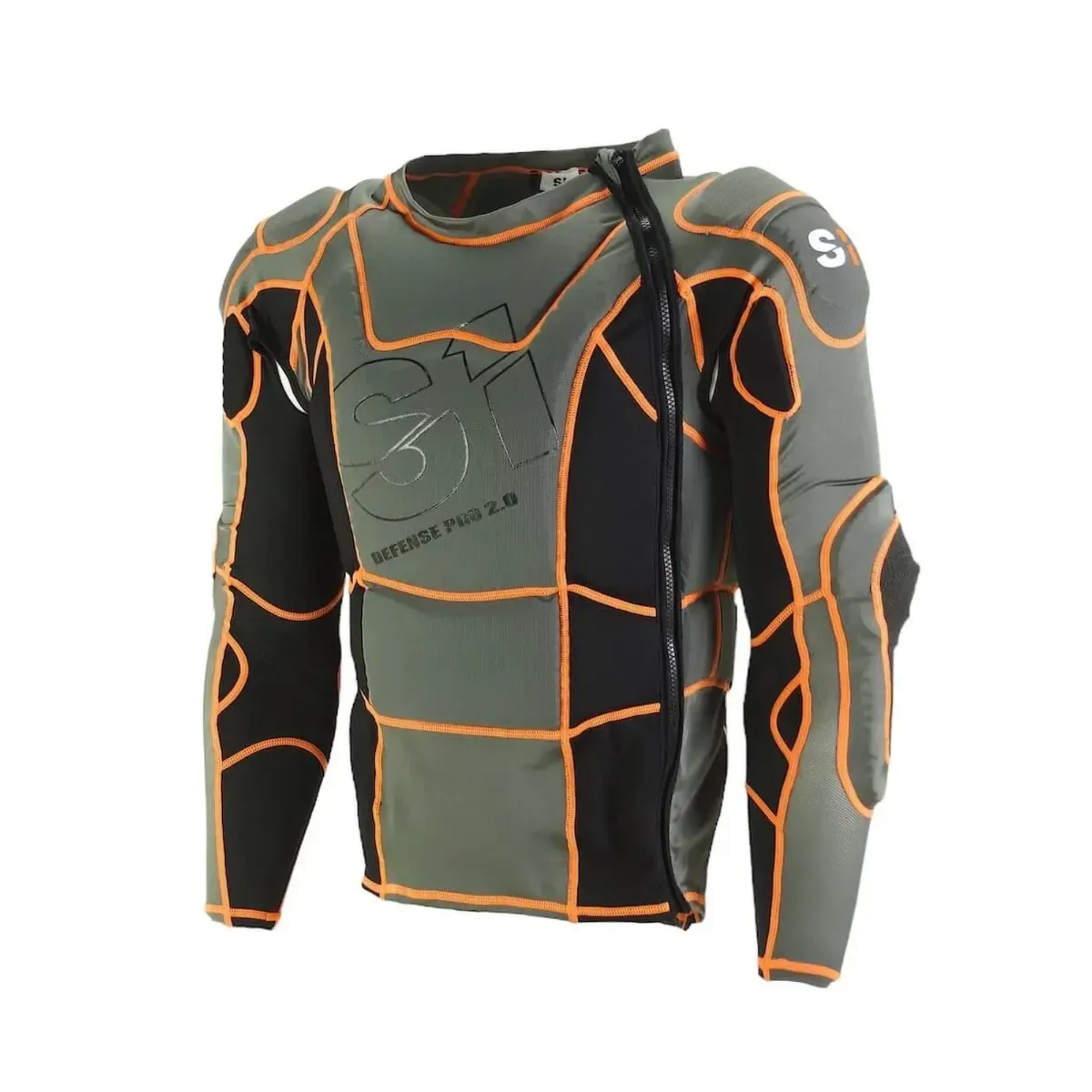 S1 Defense Pro 2.0 Jacket-Black/Orange – J&R Bicycles, Inc. S1 Defense Pro 2.0 Jacket-Black/Orange – J&R Bicycles, Inc.