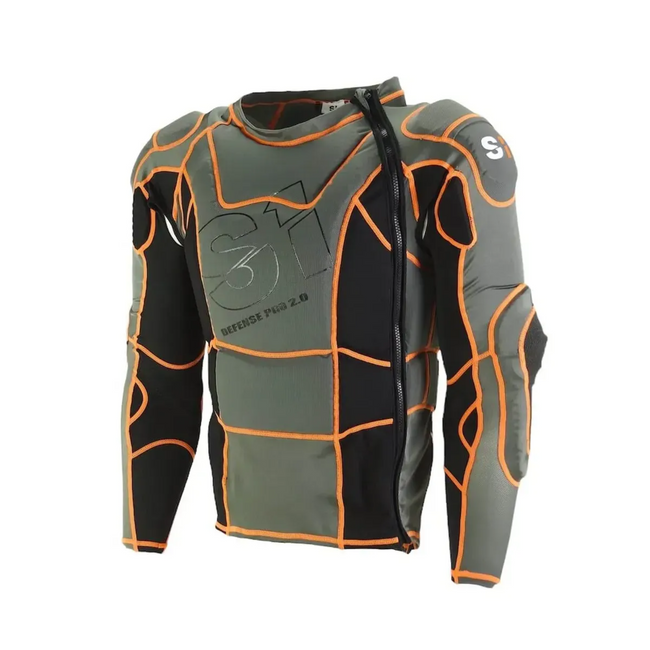 S1 Defense Pro 2.0 Jacket-Black/Orange - 1