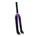 SD Expert Carbon BMX Fork V2-20&quot;x1 1/8&quot;-10mm-Black/Purple - 1