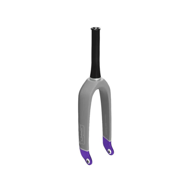 SD Expert Carbon Fork V2-20"x1" 1/8"-10mm-Matte Grey/Grey/Purple - 1