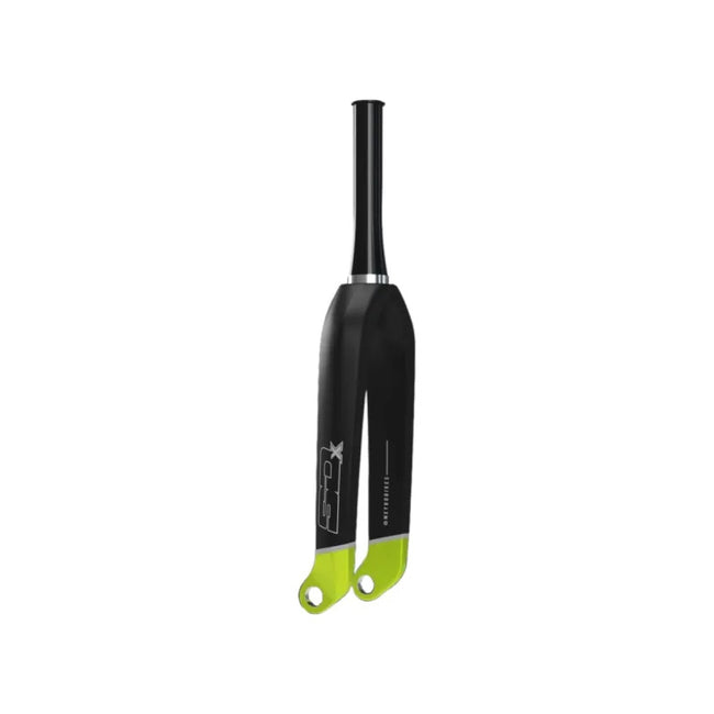 SD Pro Tapered Carbon BMX Fork V2-20"-Matte Black/Black/Green - 2