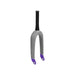 SD Pro Tapered Carbon BMX Fork V2-20"-Matte Grey/Grey/Purple - 1