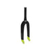 SD Pro Tapered Carbon BMX Fork V2-24"x1 1/8-1.5"-20mm-Matte Black/Black/Green - 1