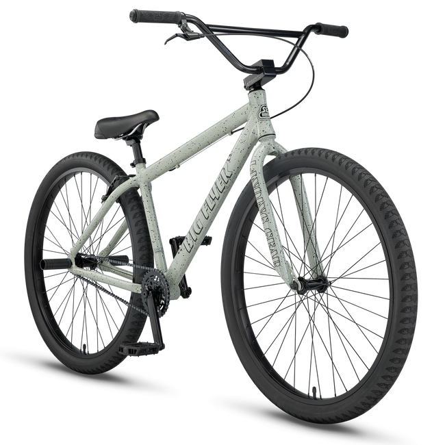 SE Bikes Big Flyer 29" BMX Freestyle Bike-Grey Splatter - 3