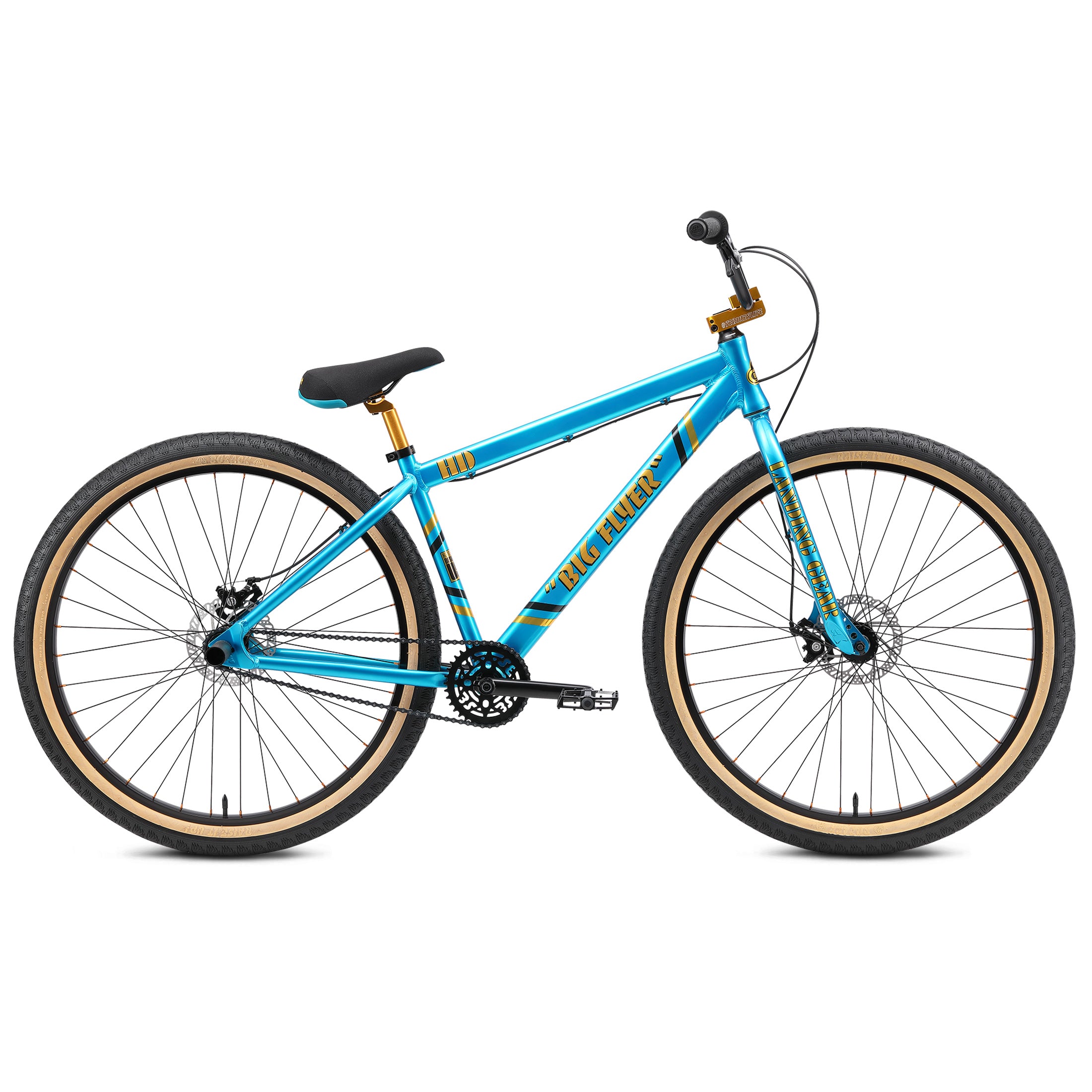 SE Bikes Big Flyer HD 29" BMX Freestyle Bike-Electric Blue SE Bikes Big Flyer HD 29" BMX Freestyle Bike-Electric Blue