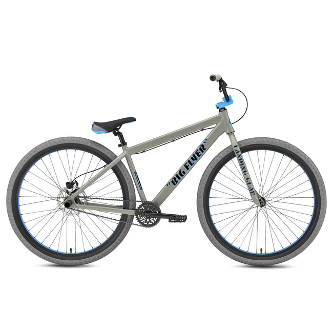 SE Bikes Big Flyer HD 29" BMX Freestyle Bike-Matte Gray Blue - 1