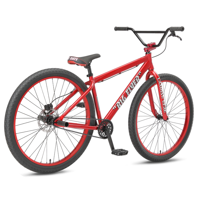 SE Bikes Big Flyer HD 29" BMX Freestyle Bike-Daredevil Red - 2