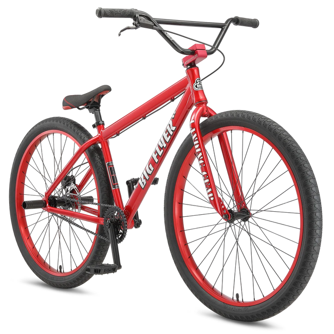 SE Bikes Big Flyer HD 29" BMX Freestyle Bike-Daredevil Red - 3