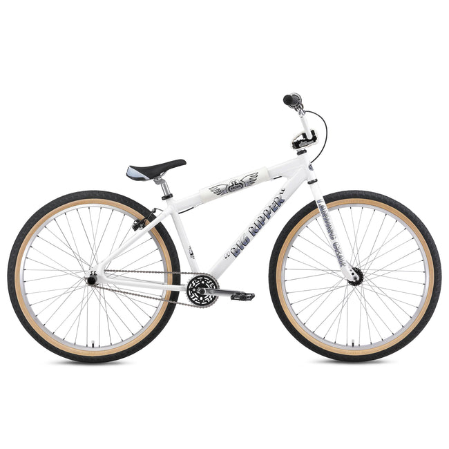 SE Bikes Big Ripper 29" BMX Freestyle Bike-Arctic White - 1