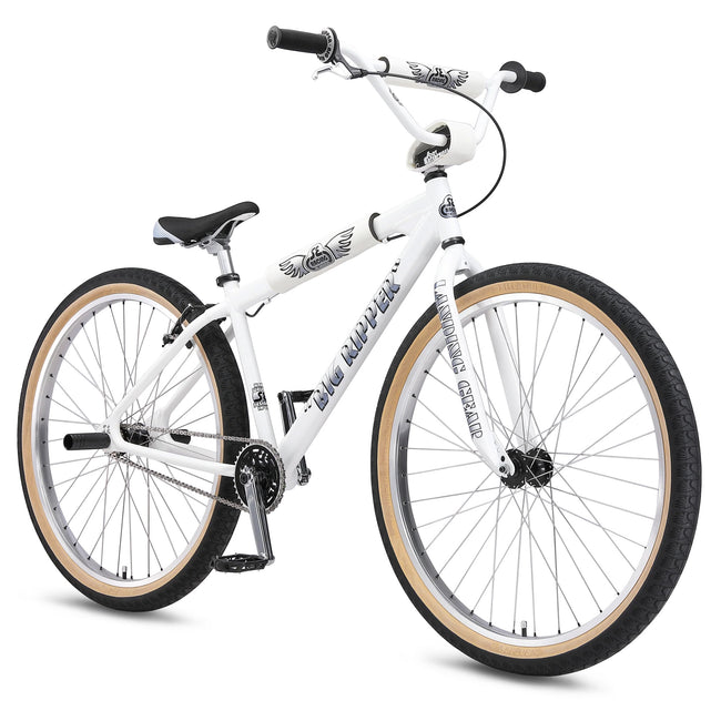 SE Bikes Big Ripper 29" BMX Freestyle Bike-Arctic White - 2
