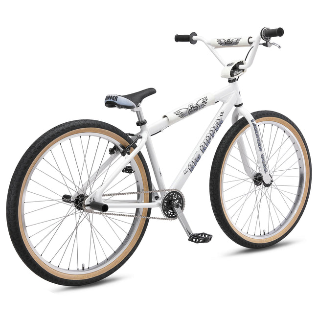 SE Bikes Big Ripper 29" BMX Freestyle Bike-Arctic White - 3