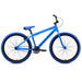 SE Bikes Blocks Flyer 26&quot; BMX Freestyle Bike-Matte Blue - 1