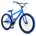 SE Bikes Blocks Flyer 26&quot; BMX Freestyle Bike-Matte Blue - 2