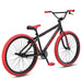 SE Bikes Blocks Flyer 26" BMX Freestyle Bike-Black Ruby - 3