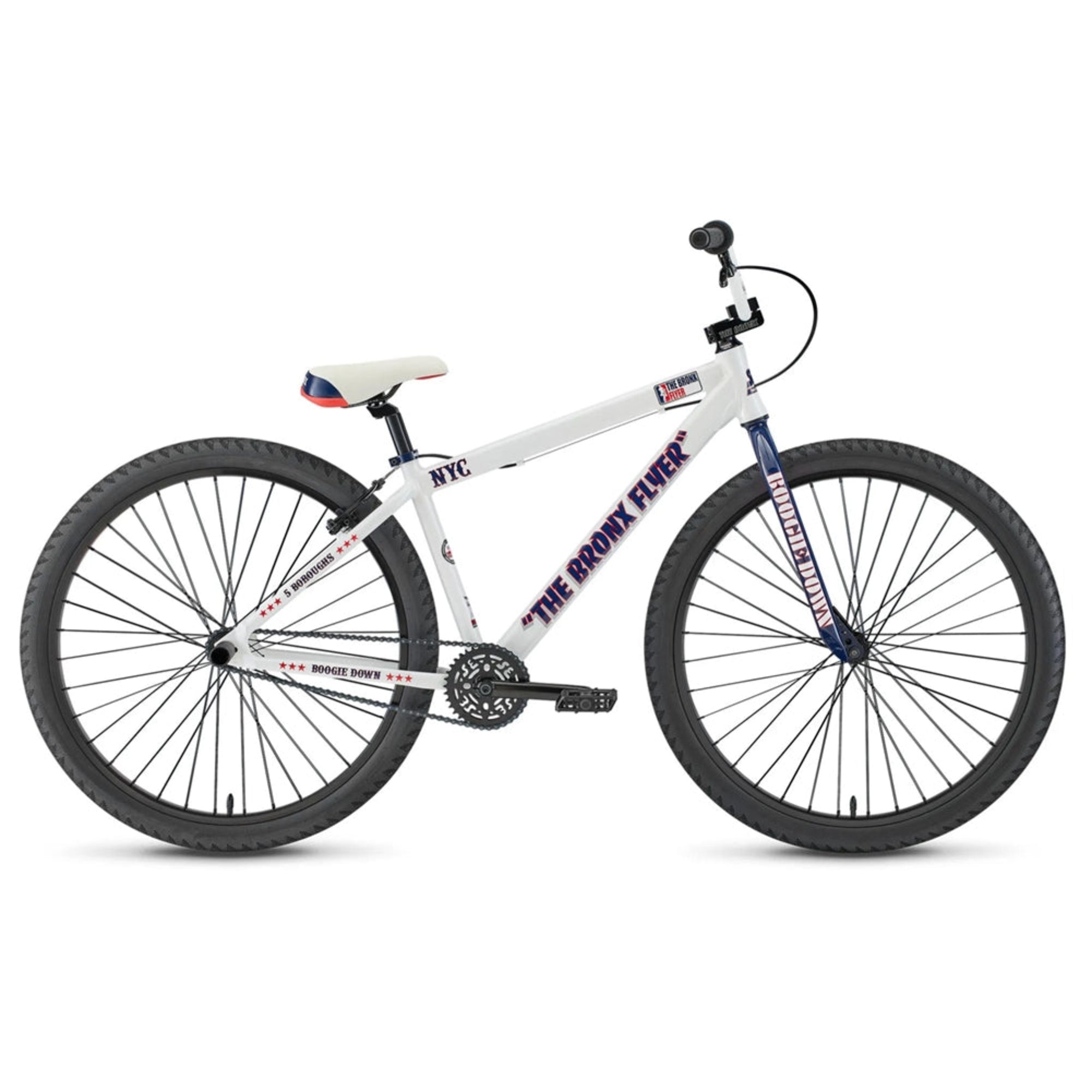SE Bikes Bronx Flyer 29inch BMX Freestyle Bike-Milky White – J&R