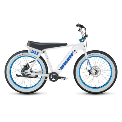 SE Bikes Electric Boogaloo 24" E-Bike-White Lightning