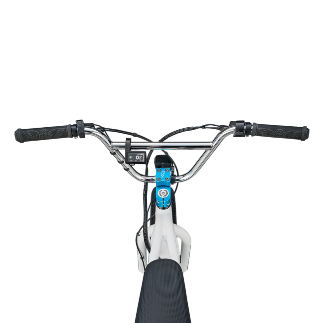 SE Bikes Electric Boogaloo 24" E-Bike-White Lightning - 7