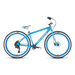 SE Bikes Fast Ripper 29" BMX Freestyle Bike-Blue Crackle - 1