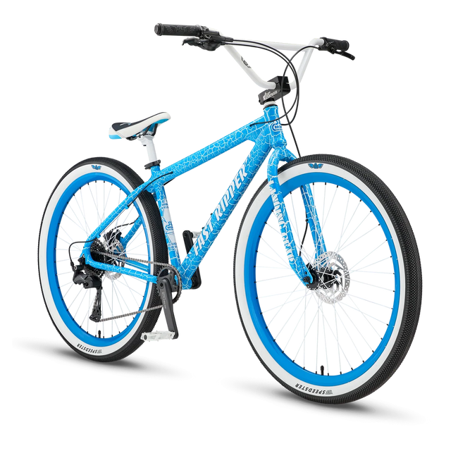 SE Bikes Fast Ripper 29" BMX Freestyle Bike-Blue Crackle - 3