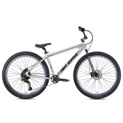 SE Bikes Fast Ripper 29" BMX Freestyle Bike-Ball Burnished Silver