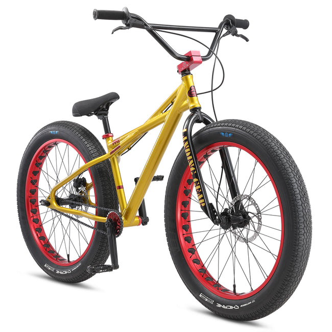 SE Bikes Fat Quad 26&quot; BMX Freestyle Bike-Royal Gold - 2