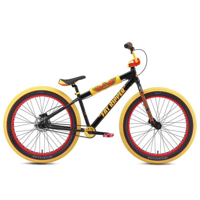 SE Bikes Fat Ripper 26" BMX Freestyle Bike-Bombus Black - 1