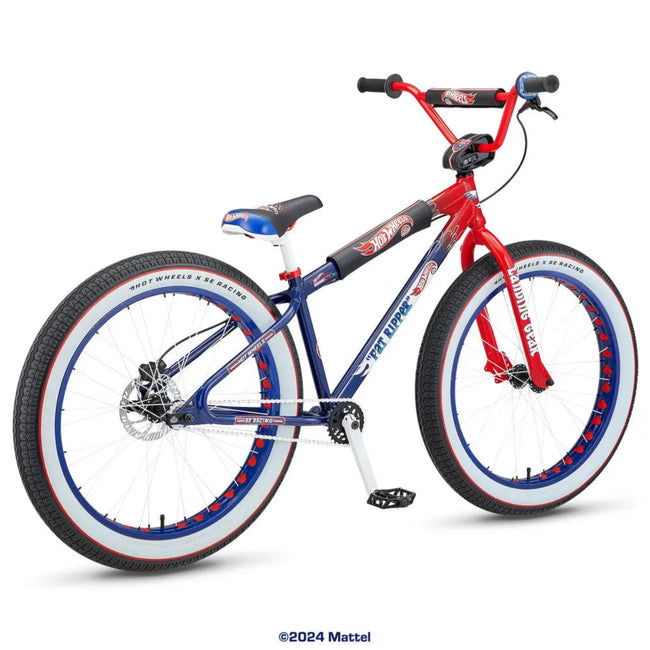 SE Bikes Hot Wheels Fat Ripper 26inch BMX Freestyle Bike-Blazin' Blue ...