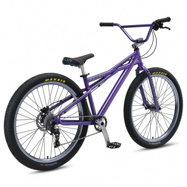 SE Bikes Killer Quad 27.5" BMX Freestyle Bike-Purple Majesty - 3