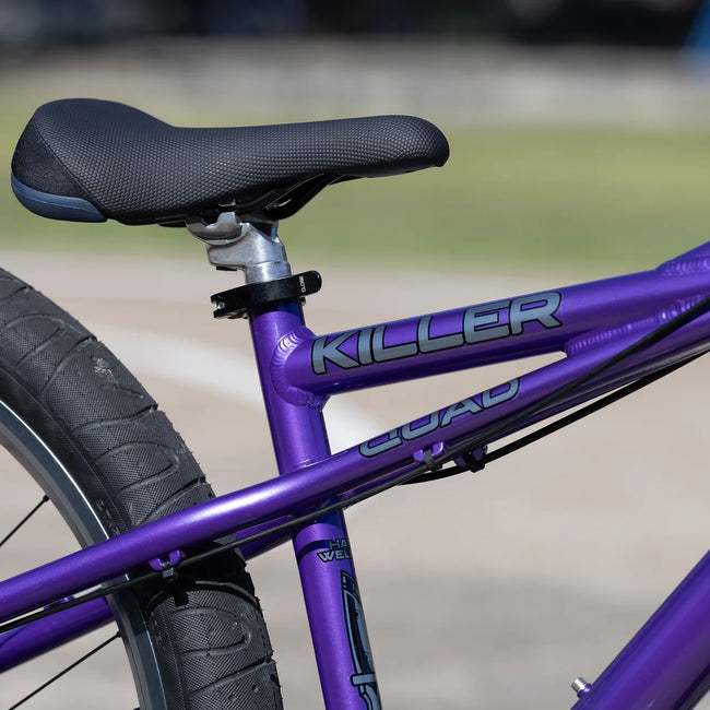 SE Bikes Killer Quad 27.5" BMX Freestyle Bike-Purple Majesty - 6