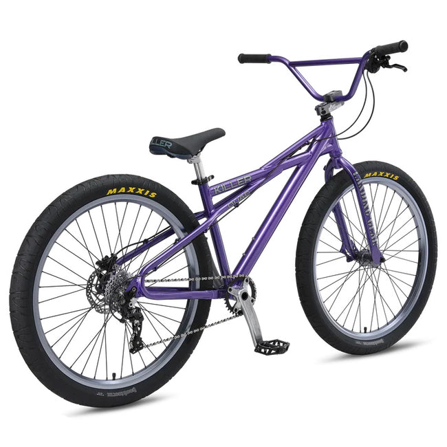 SE Bikes Killer Quad 27.5" BMX Freestyle Bike-Purple Majesty - 3