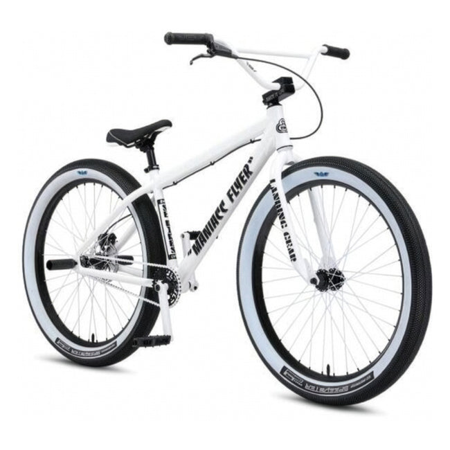 SE Bikes Maniacc Flyer 27.5+" BMX Freestyle Bike-Arctic White - 2
