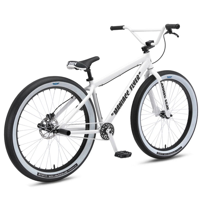 SE Bikes Maniacc Flyer 27.5+" BMX Freestyle Bike-Arctic White - 2