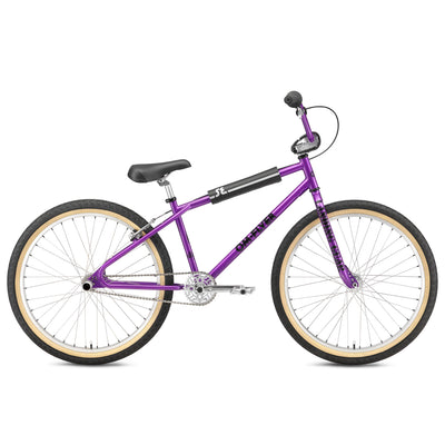 SE Bikes OM Flyer 26" BMX Freestyle Bike-Purple Nurple