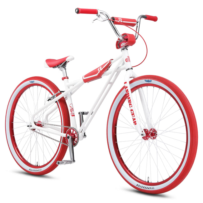 SE Racing Quadangle Looptail 29" BMX Freestyle Bike-Arctic White - 2