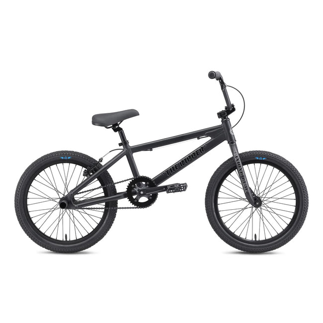SE Bikes Ripper 20" BMX Freestyle Bike-Matte Black - 1