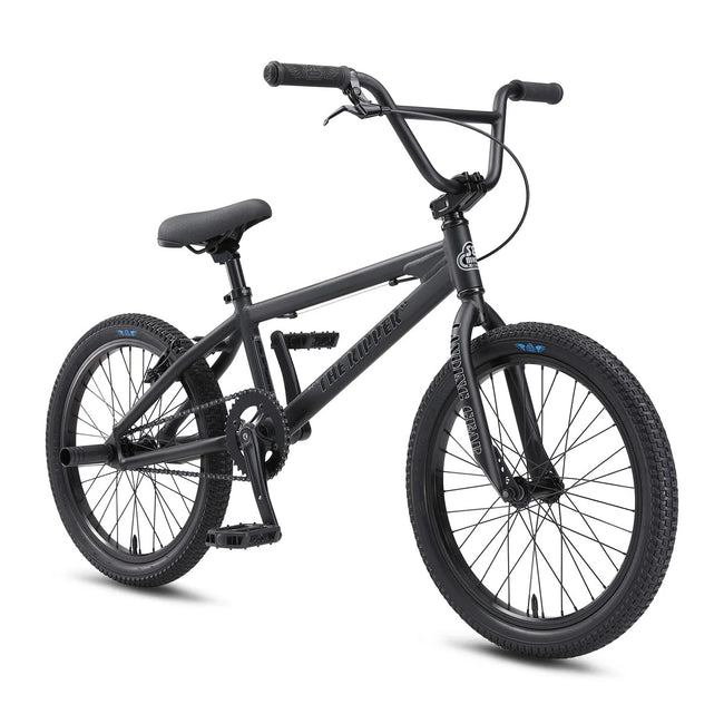 SE Bikes Ripper 20" BMX Freestyle Bike-Matte Black - 2